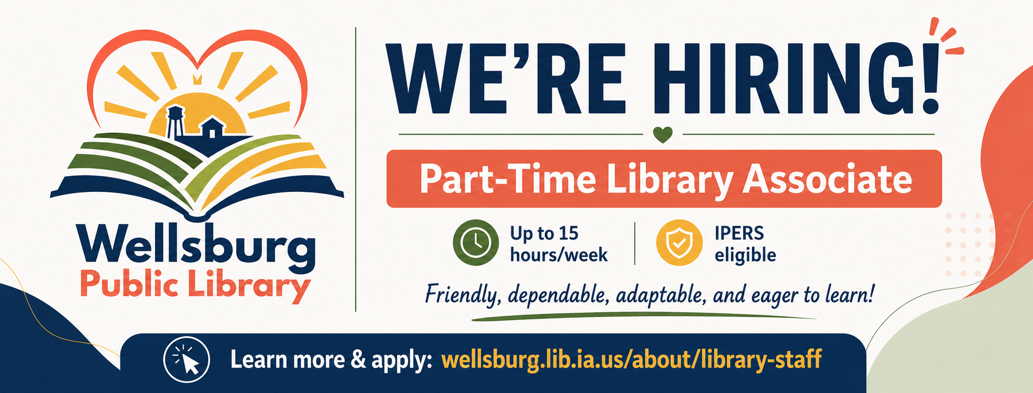 WE'RE HIRING